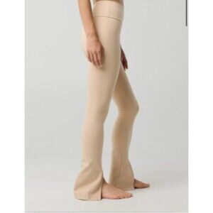 New OFFLINE By Aerie Jacquard Twill Mini Flare Legging XS